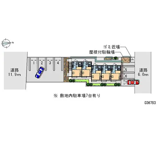 ★手数料０円★刈谷市高倉町４丁目 月極駐車場